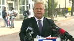 Doug Ford speaks at a press conference on Thursday, Oct. 16, 2014. 