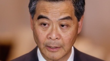 Hong Kong Chief Executive Leung Chun-ying