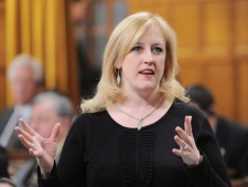 Labour Minister Lisa Raitt responds to a question during Question Period in the House of Commons on Parliament Hill in Ottawa on Wednesday, March 7, 2012. (THE CANADIAN PRESS/Sean Kilpatrick)