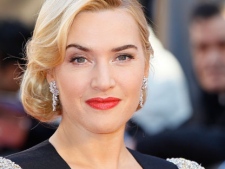 British actress Kate Winslet arrives at the World Premiere of Titanic 3D at the Royal Albert Hall in London on Tuesday, March, 27, 2012. (AP Photo/Alastair Grant)