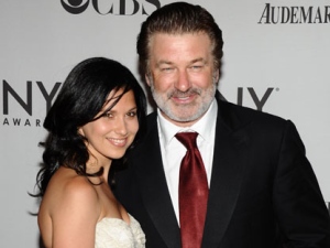 In this June 12, 2011 file photo, Alec Baldwin, right, and Hilaria Thomas arrive at the 65th annual Tony Awards in New York. Baldwin proposed to Thomas over the weekend. They began dating last year. Baldwin was married once before to actress Kim Basinger.(AP Photo/Charles Sykes)