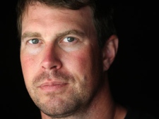 In this July 27, 2010, file photo, former NFL quarterback Ryan Leaf is shown in Holter Lake, Mont. Authorities say Leaf was arrested in his Montana hometown on burglary and drug possession charges on Friday, March 30, 2012. (AP Photo/Mike Albans, File)