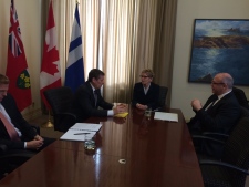 John Tory meets with Kathleen Wynne