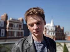 In this photo taken Wednesday, March 28, 2012, British singer Conor Maynard poses for pictures in London. (AP Photo/Lefteris Pitarakis)