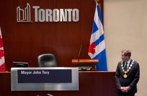 John Tory sworn in as Toronto mayor gallery