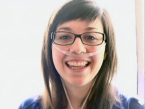 Helene Campbell got a double lung transplant on Friday, April 6, 2012. (CTV)