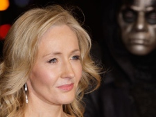 A Thursday, Nov. 11, 2010 photo from files showing British author J K Rowling arriving at a cinema in London�s Leicester Square for the World Premiere of Harry Potter and the Deathly Hallows Part 1. She may not be able to match the phenomenal success of the Harry Potter series, but J.K. Rowling has high hopes for "The Casual Vacancy," her first novel for adults. The title was announced Thursday, April 12, 2012, by Little, Brown & Co. along with a brief plot synopsis for the book.The publisher said it will be available worldwide on Sept. 27. (AP Photo/Joel Ryan, File)
