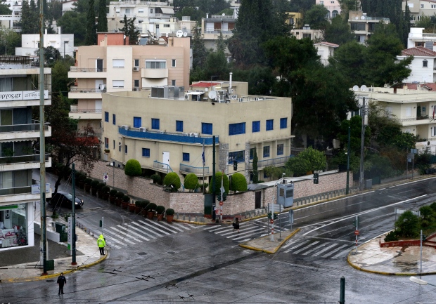 Terrorists open fire on Israeli embassy in Greece