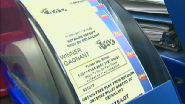 Lotto Max ticket, lottery ticket