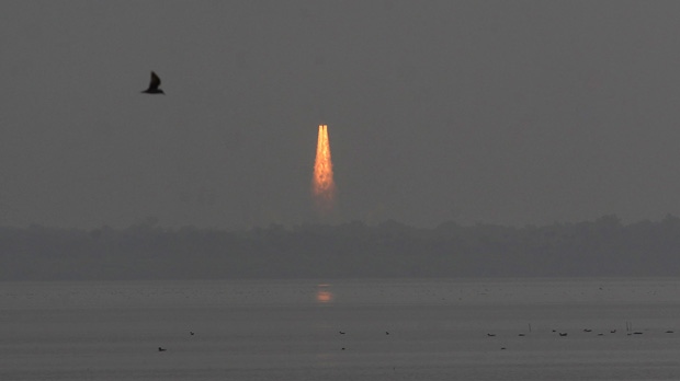 India space program, rocket launch