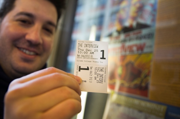 movie goers see The Interview
