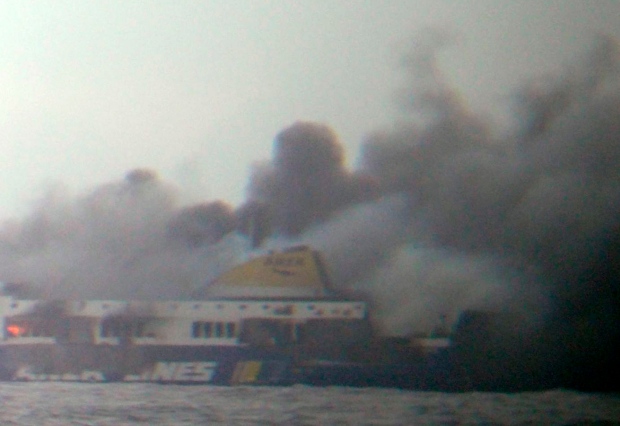 One dead in Greek ferry disaster