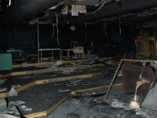 A Danforth Tech classroom is shown. A three-alarm blaze on April 25th caused extensive damage to the school. (Submitted)