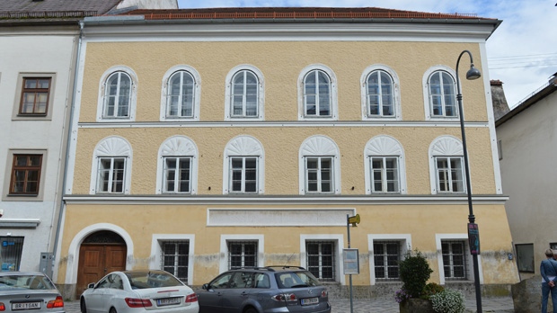 Adolf Hitler childhood home,Braunau am Inn,Austria