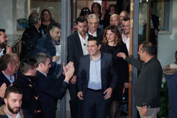 Alexis Tsipras leader Syriza wins Greece election