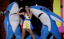 Singer Katy Perry halftime show