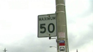 Speed limits Toronto