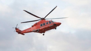 Ornge helicopter air ambulance