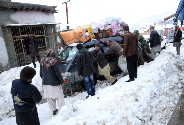 Afghanistan avalanche