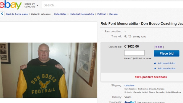 Rob Ford jacket