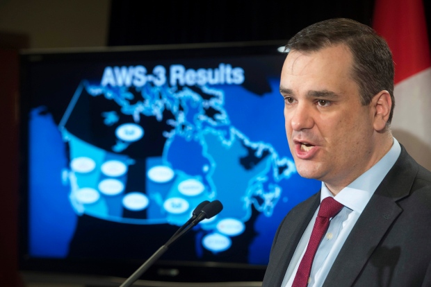 Industry Minister James Moore