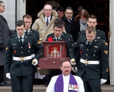 Sergeant Andrew Doiron funeral