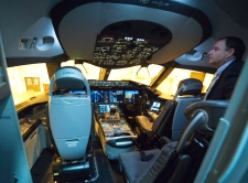 Plane cockpit 