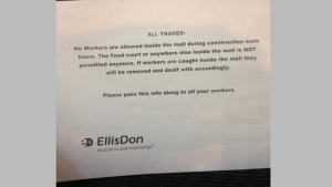 notice to construction workers