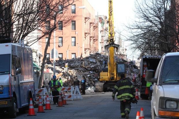New York City building collapse