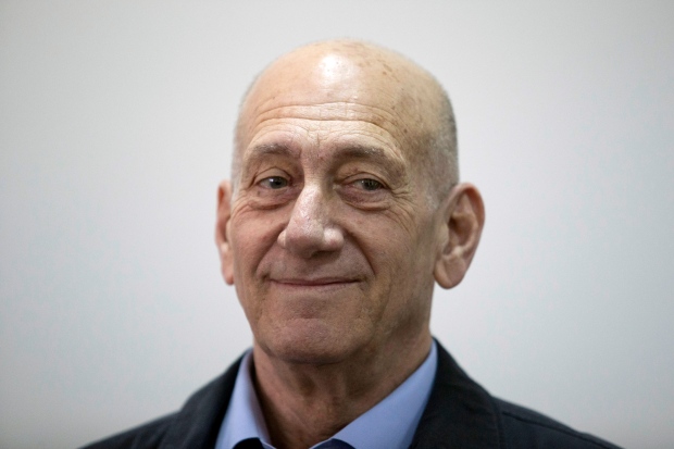 Former Israeli Prime Minister Ehud Olmert