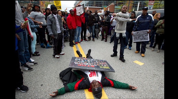 Baltimore protests, police, death, arrest
