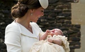 Kate Duchess of Cambridge and Princess Charlotte