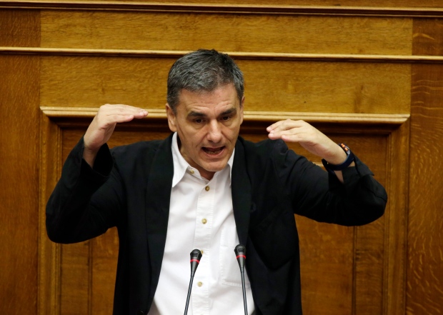 Greek Finance Minister Euclid Tsakalotos