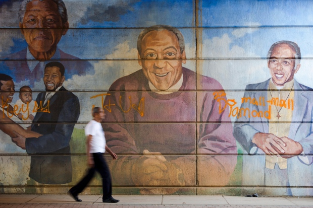 Bill Cosby mural