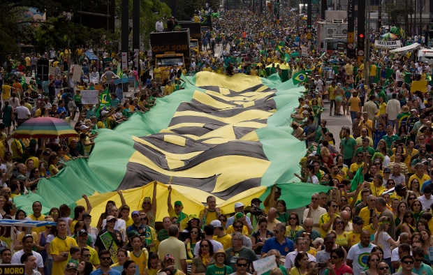 Brazil, protesters, 