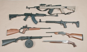 Guns seized