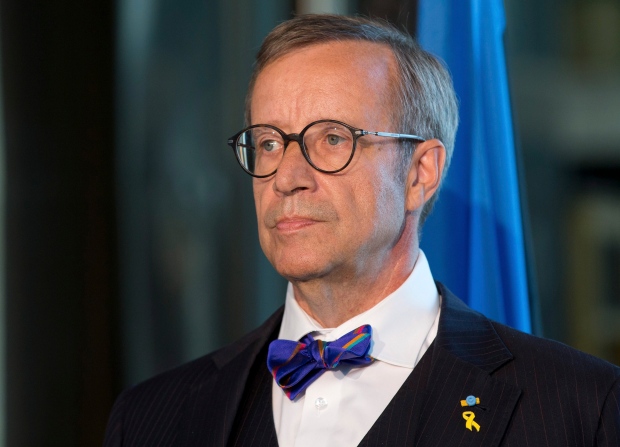 Estonian President Toomas Hendrik