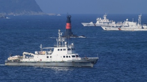 South Korea fishing boat capsizes