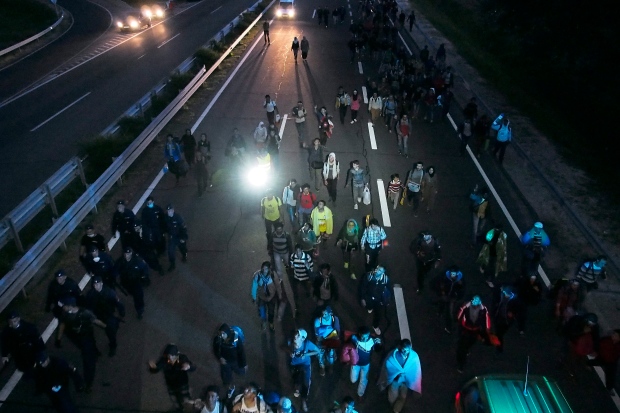 Hungary, migrants 
