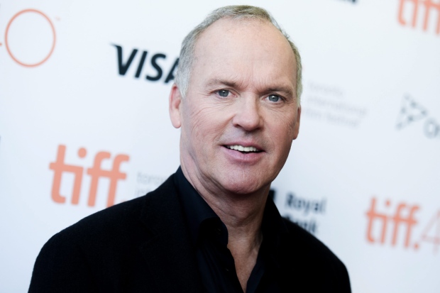 Actor Michael Keaton attends a premiere for "Spotlight" on day 5 of the Toronto International Film Festival at the Princess of Wales theatre on Monday, Sept. 14, 2015, in Toronto. (Photo by Richard Shotwell/Invision/AP)