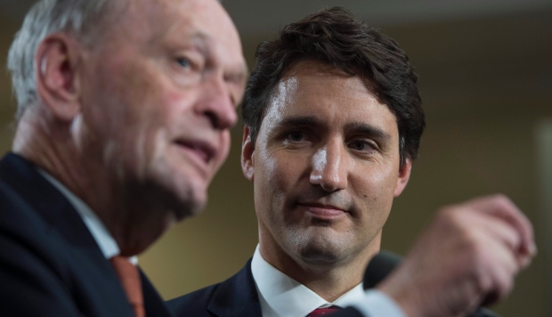 Jean Chretien and Justin Trudeau