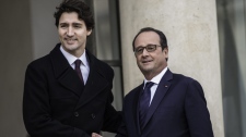 Hollande and Trudeau