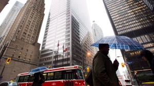 Toronto rain umbrella