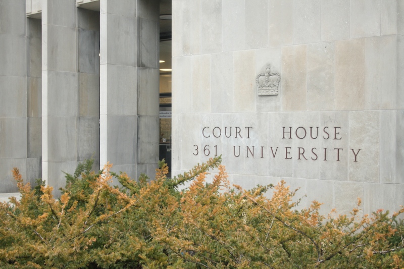The University Avenue courthouse is shown in this file photo. (Chris Fox/CP24.com)