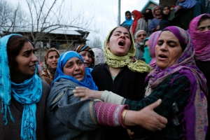 Kashmir, protest, 