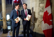 Bill Morneau and Justin Trudeau 