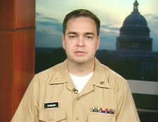 Lt.-Cmdr. William Kuebler, Omar Khadr's U.S. military lawyer, speaks on CTV's On The Hill from Washington, Monday, Jan. 12, 2009.