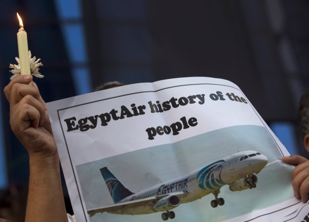 EgyptAir vigil