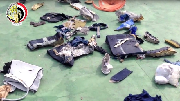 Items from EgyptAir Flight 804 passengers