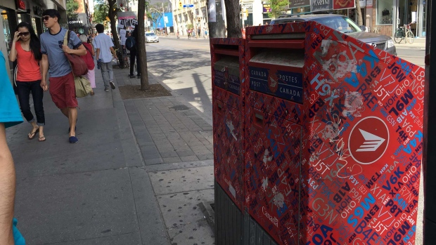 Canada Post mail
